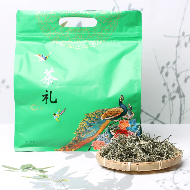云南雪龙绿茶 500克/袋 春尖毛峰茶叶 散茶 醇香回甘 新鲜爽口