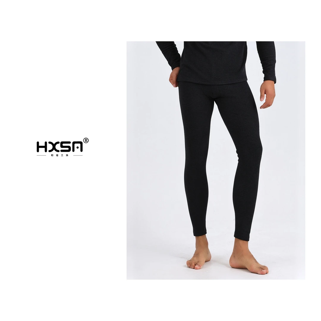HXSM「男士特厚德绒裤」冬纯色保暖裤7256