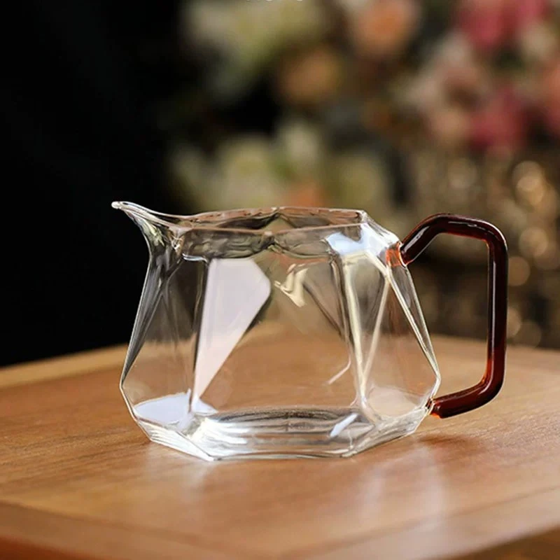 大容量【晶彩璀璨】茶海公道杯耐热高硼硅玻璃和器高档茶具分茶器