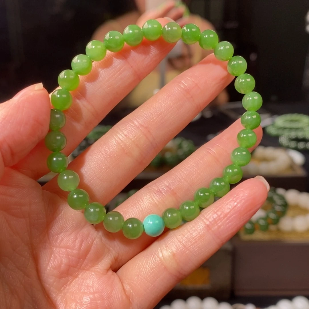 【闪购商品】和田玉（碧玉）手串未镶嵌