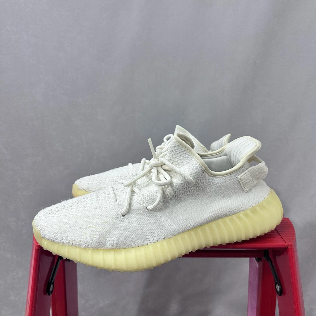 yeezy350纯白44码 原盒  QQ0206休闲鞋