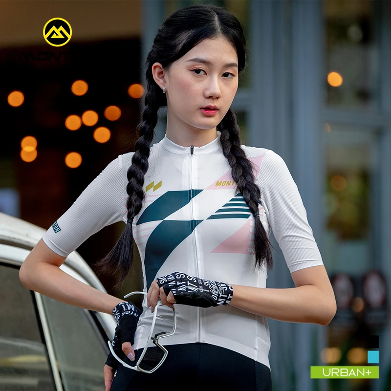 Monton脉腾女款骑行服短上衣U2