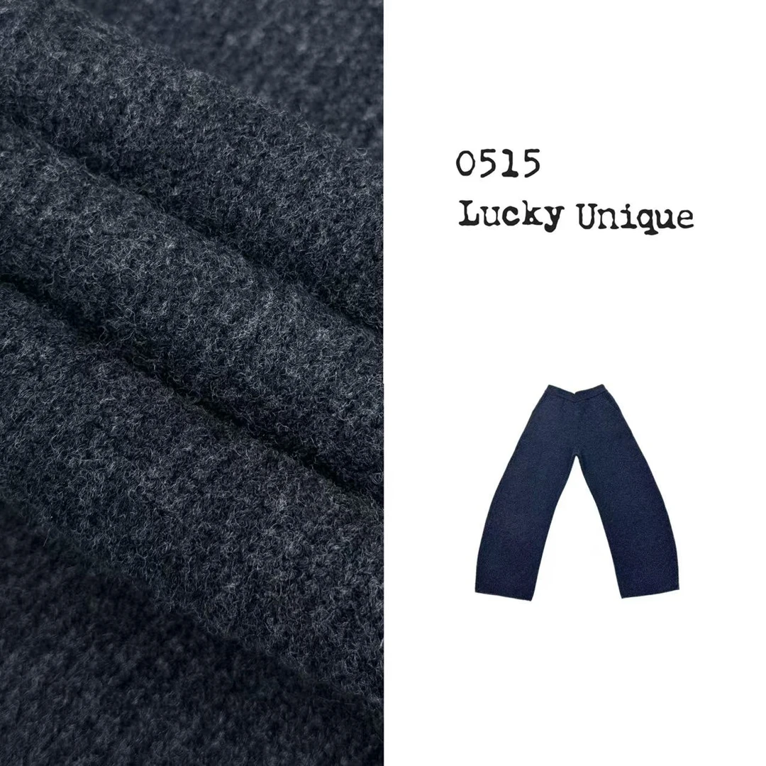 法国冬日 时尚百搭羊毛休闲长裤 FW2K2580