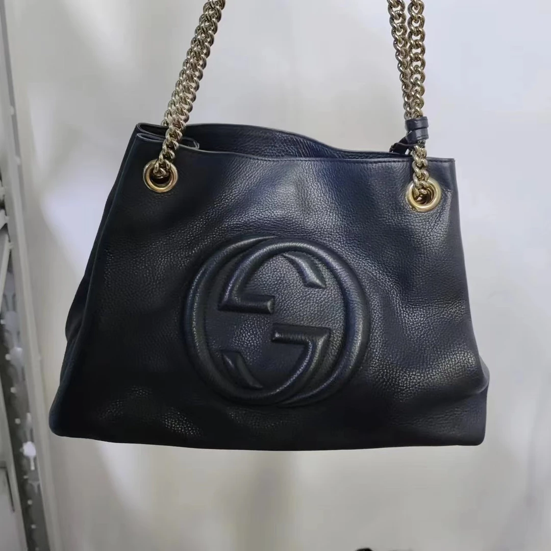 95新  【桔夕天歌】B17 GUCCI 流苏水桶包