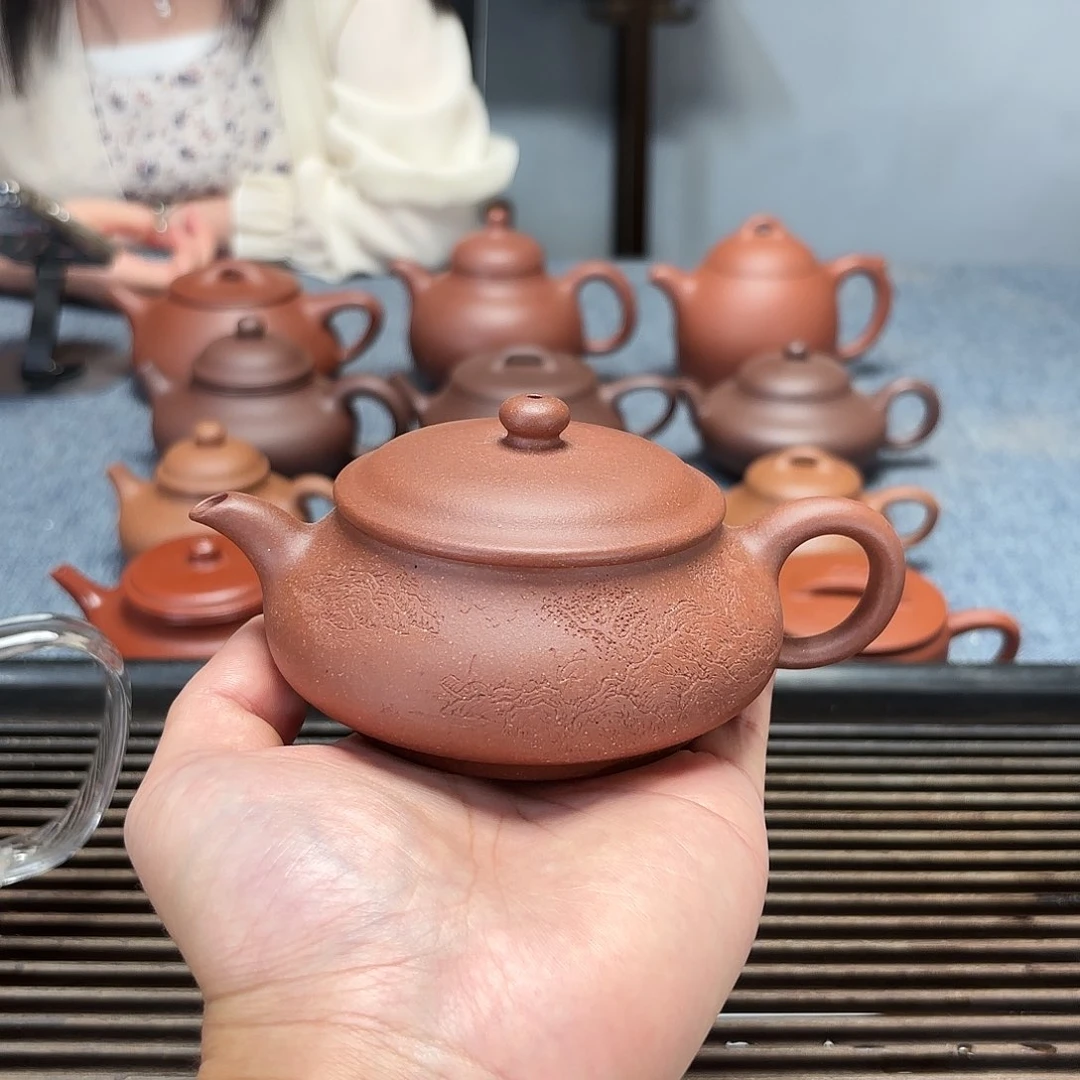 紫砂茶壶全手工明炉160