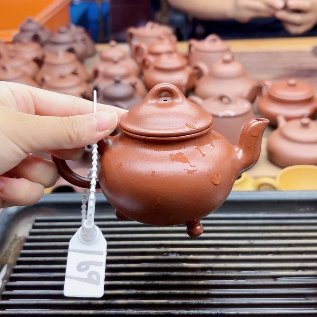 紫砂茶壶粉丝福利三足玉鼎