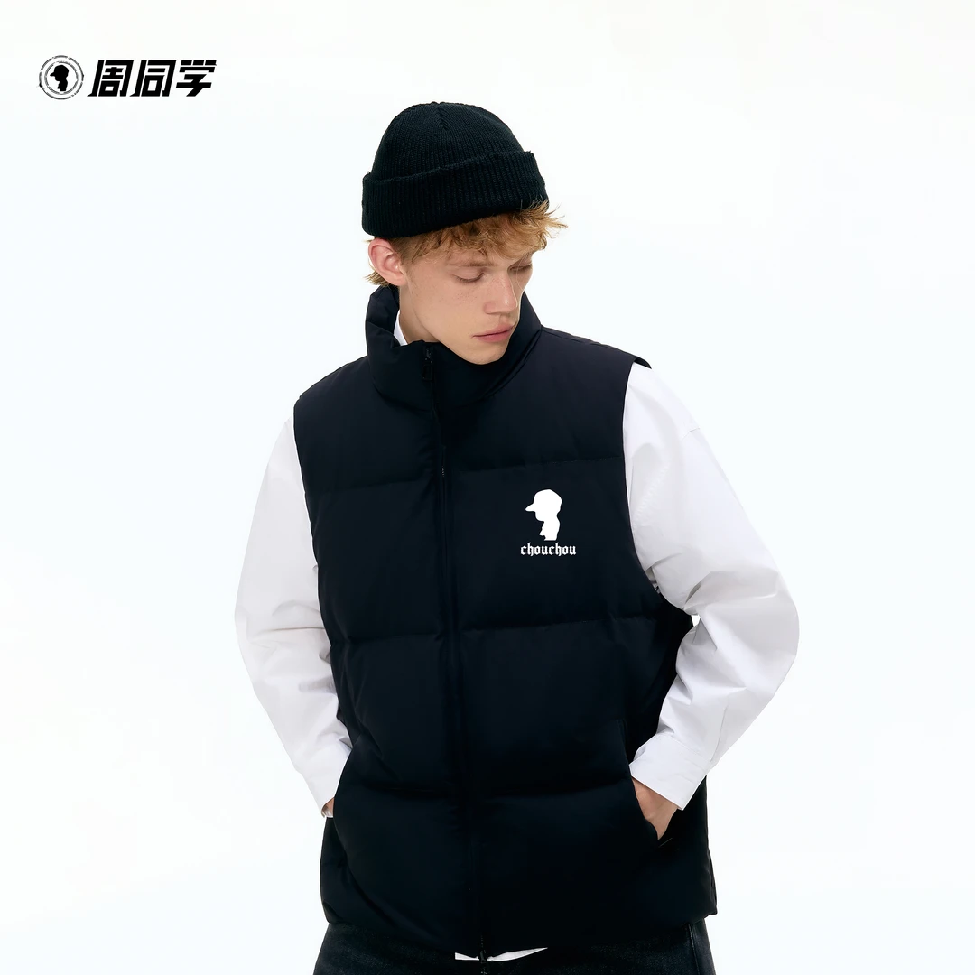 周同学周杰伦【倒带 90白鸭绒 限定款售罄不补】马甲