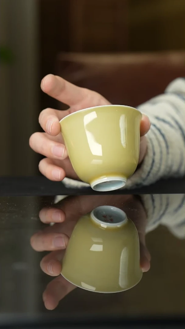 【闪购商品】陶瓷杯看山珍藏