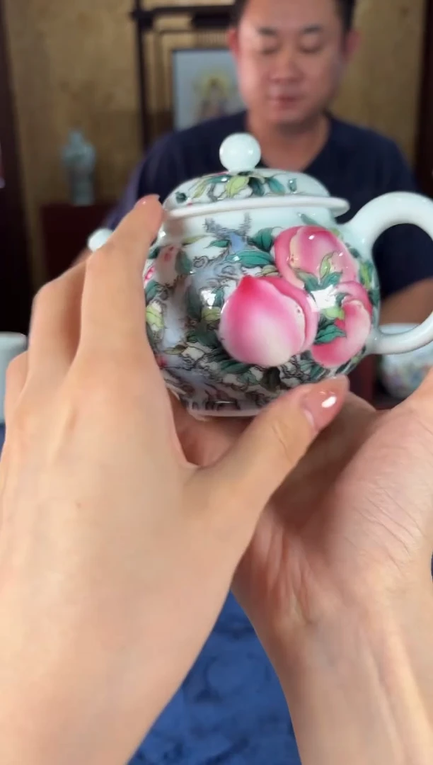 【闪购商品】杯成窑        青白瓷粉彩
