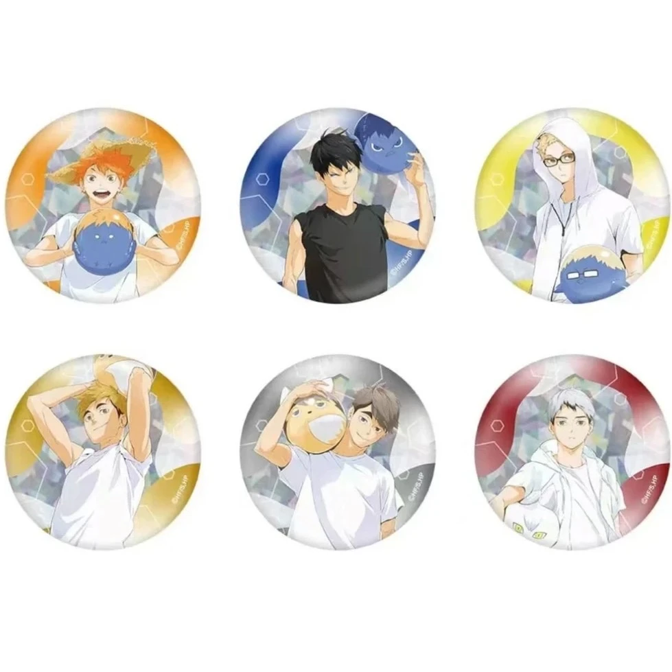 【排球沙滩闪吧唧】排球少年沙滩闪徽章（代拆）