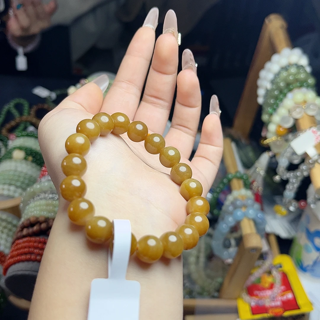 和田玉糖料卡10mm