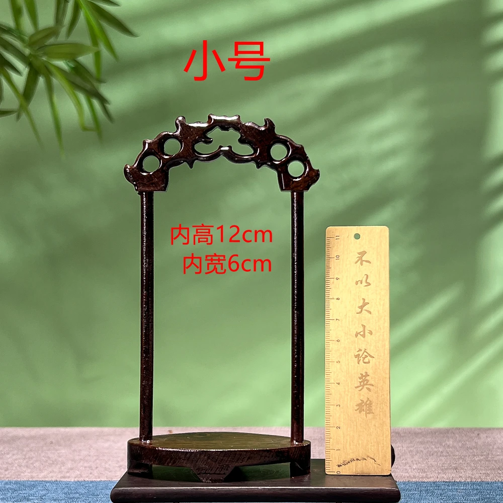 博古架椭圆形20*32*6cm圆形24*27*6cm工艺品展示架精美置物装饰