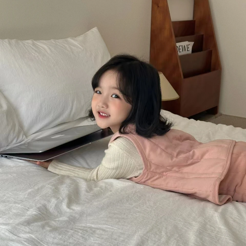 2023冬季女童男童保暖绵羊毛背心ZH0069-1