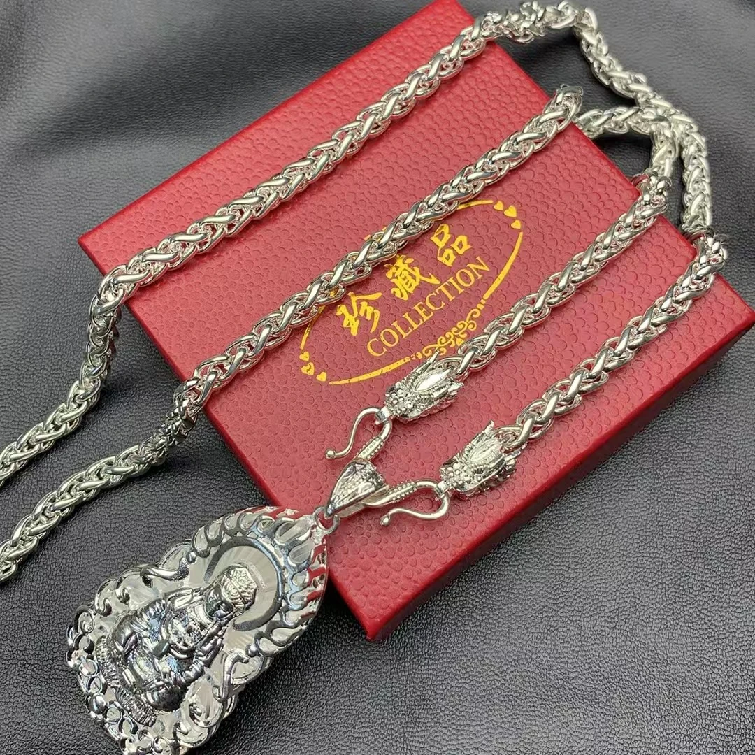 男士双龙头锁扣腰带链子配套观音