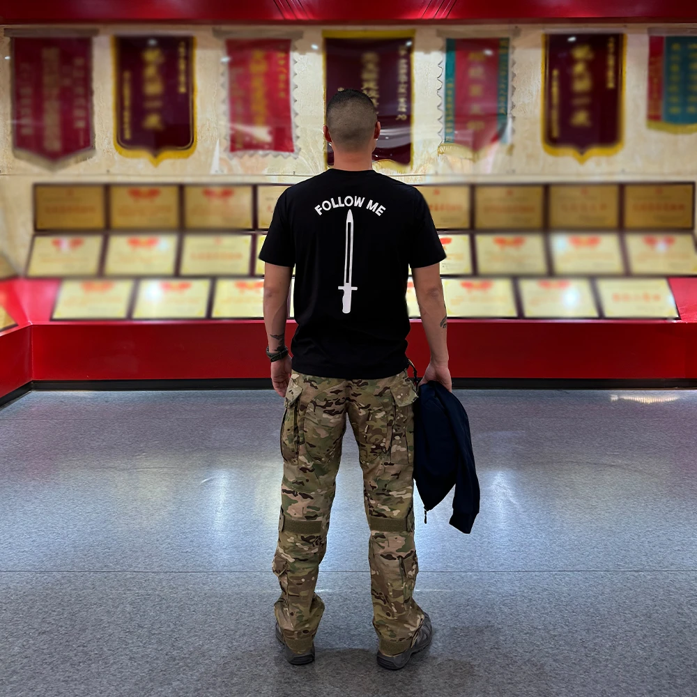 【Second team-江队副】同款 户外潮流时尚运动速干战术短袖