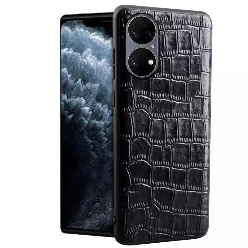 适用OPPOFindN2手机壳findN折叠屏竹节纹真头层牛皮保护套防摔男