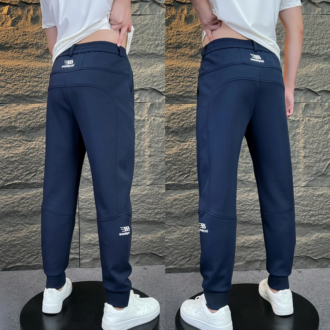 2024秋季男士新款休闲裤卫裤刺绣款AD2608