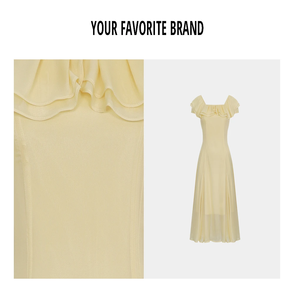 清仓专属【夏日来信】长款连衣裙门店新款上新气质连衣裙B2D243205