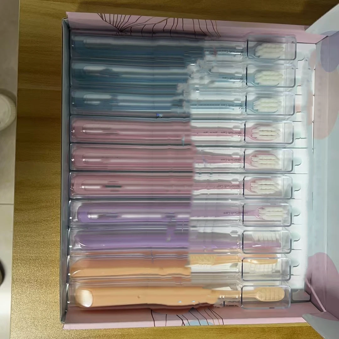 精美牙刷一盒十支装