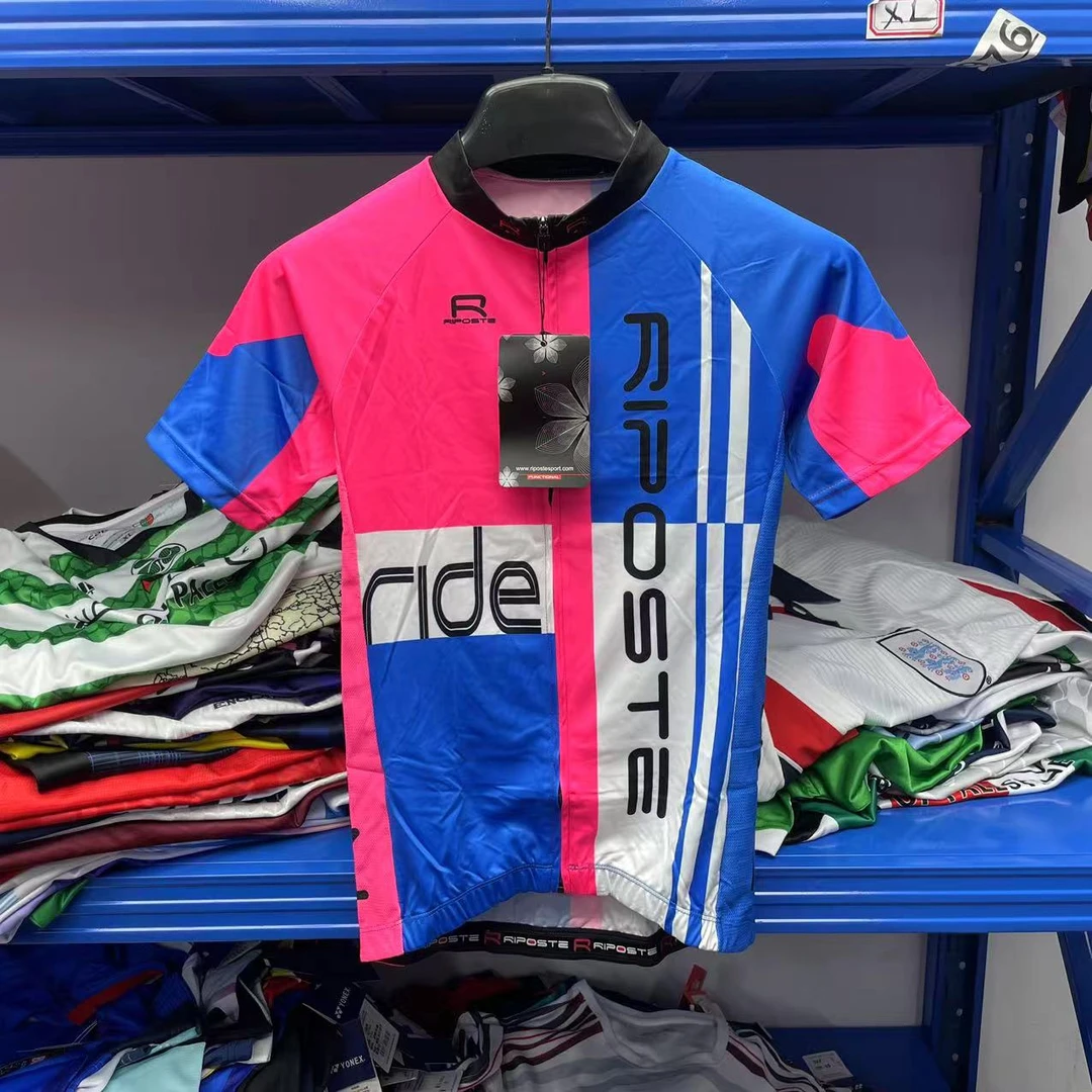 201-400女装骑行短袖高弹快干骑车服公路自行车男女夏季透气T桖