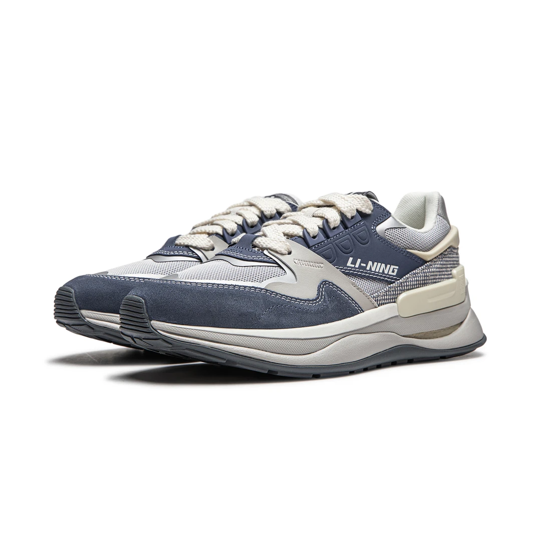 李宁运动鞋拼色透气减震潮流百搭舒适经典休闲鞋AGCU079/AGCU064