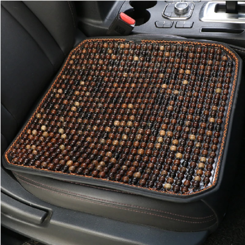 汽车坐垫夏季凉垫菩提子单片夏天透气按摩单座通用车垫子木珠座垫