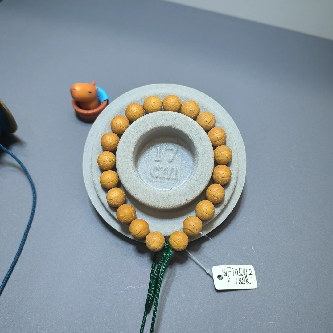 【WF105112】10.5mm尼泊尔凤眼菩提手串20颗文玩手串