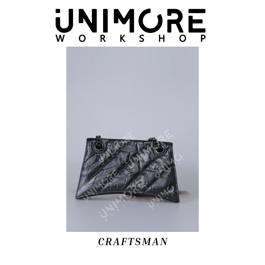 【卷毛定制】B&L 沙漏黑黑 时尚气质包741-UNIMOREWORK SHOP