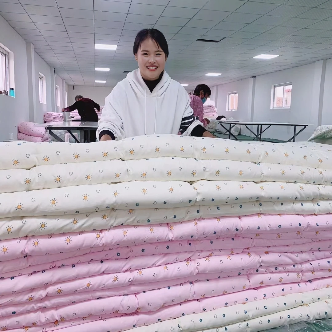 单人双人学生宿舍四季被褥子床垫被芯春秋棉花被保暖四季【棉被】