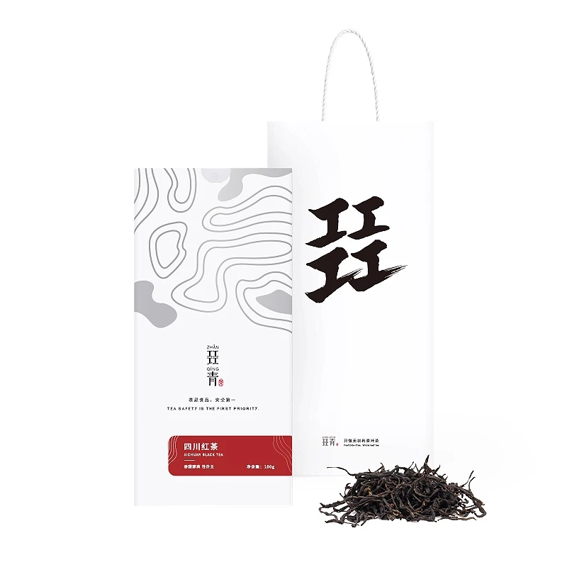 2025无农药·四川红茶100g/盒  欧盟标准SGS检测 香甜甘润 㠭青