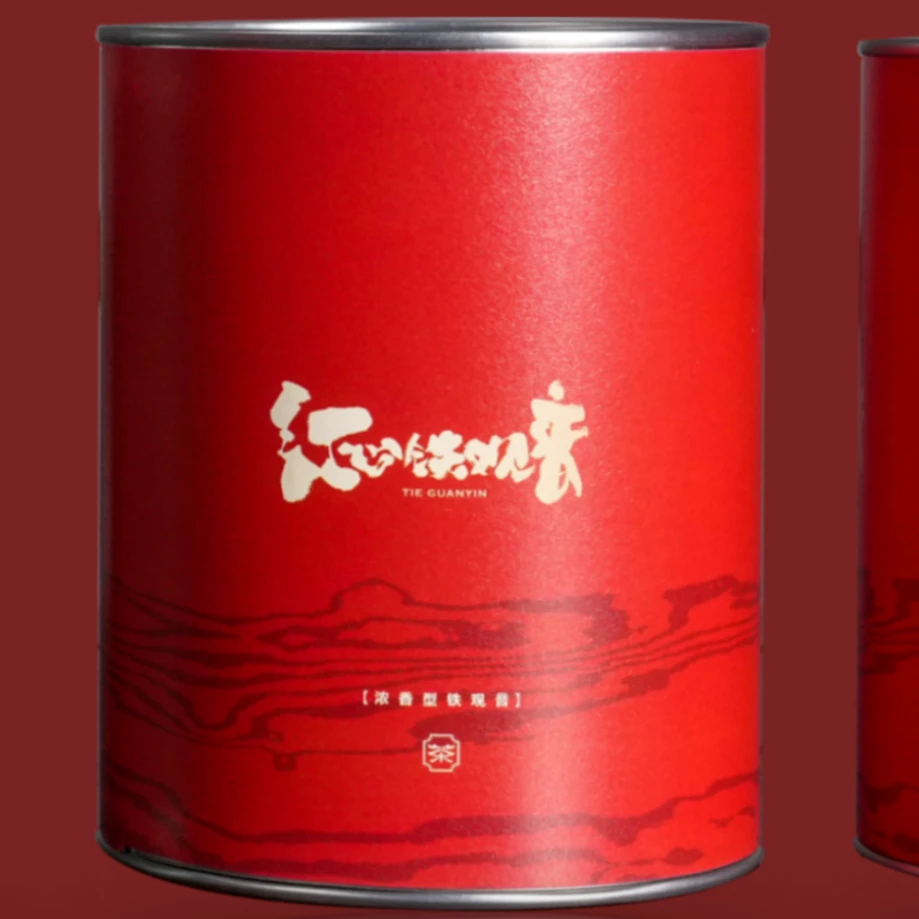 浓香红心铁观音100g/罐装 传统工艺 德峰【茶叶鉴定狮】