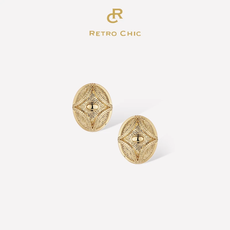 铜合金耳饰 【大英博物馆联名】系列 RC RETRO CHIC 埃及之眼耳钉