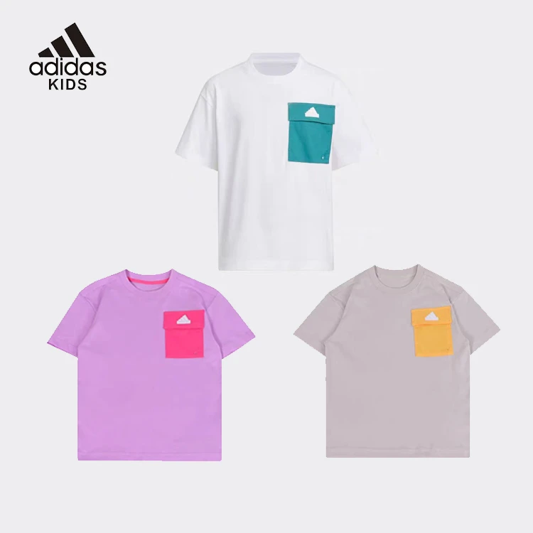 adidas阿迪达斯儿童装夏季大童运动短袖T恤 IT4026、IT4027、IT4028