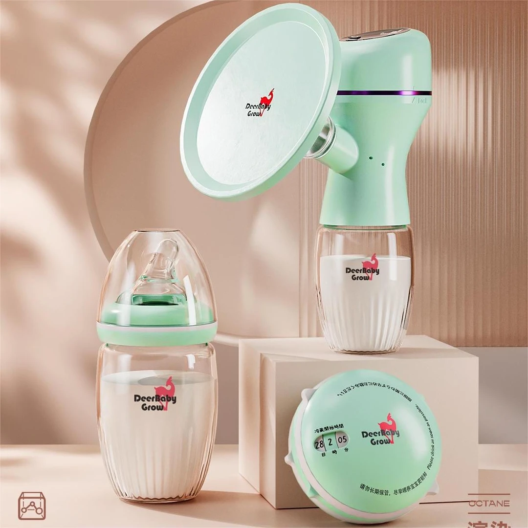 【大熊专属】鹿小小吸奶器一体式电动自动挤拔奶器孕妇产后静音
