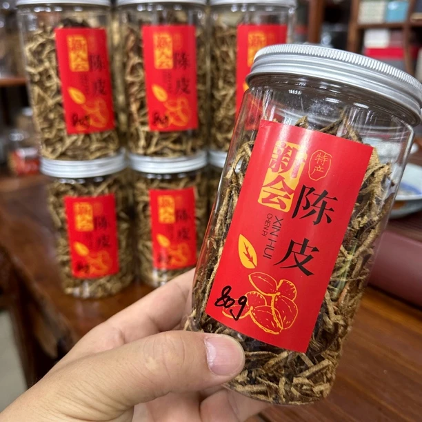 2019柑小凤大红陈皮丝80克