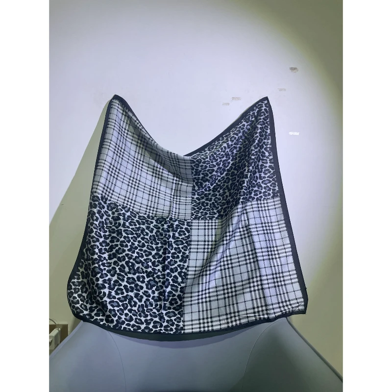 100新款百搭杭州丝绸丝巾90*90#2157