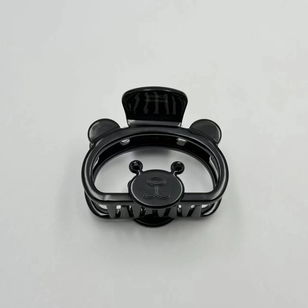 1222-韩国可爱小熊醋酸抓夹