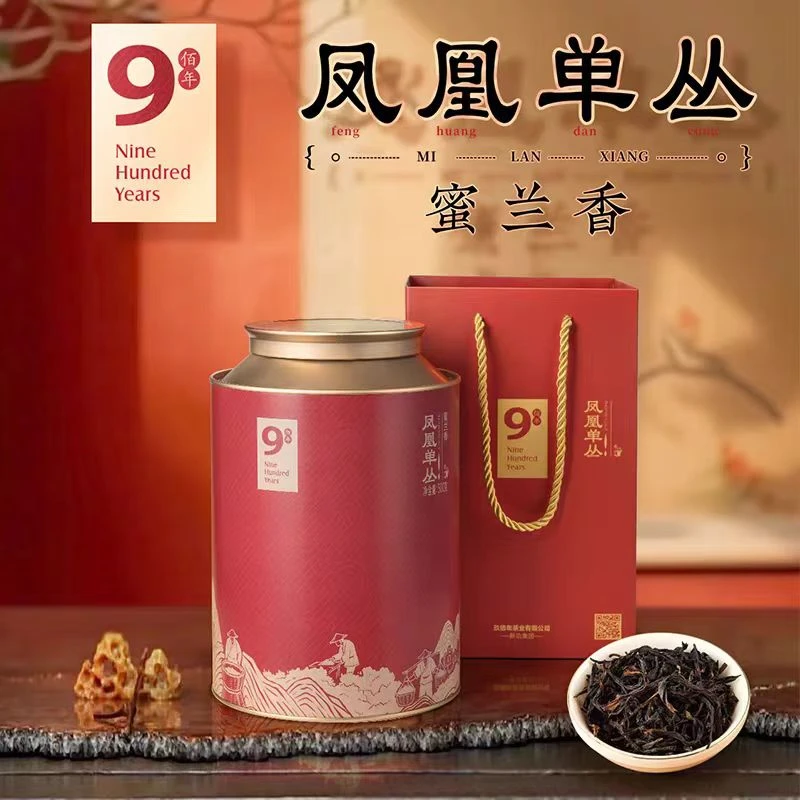 九百年蜜兰香单丛茶潮州特产高山乌龙凤凰单枞茶叶礼盒装送礼500g
