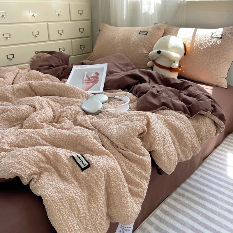 A类母婴棉小泡夏被夏凉被凉感空调被单双人宿舍薄被子夏季 可机洗
