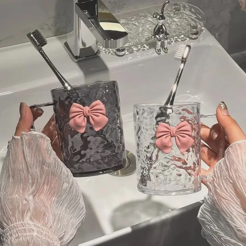 漱口杯轻奢情侣牙杯ins风家用牙缸牙杯卫生间刷牙漱口遬口杯子