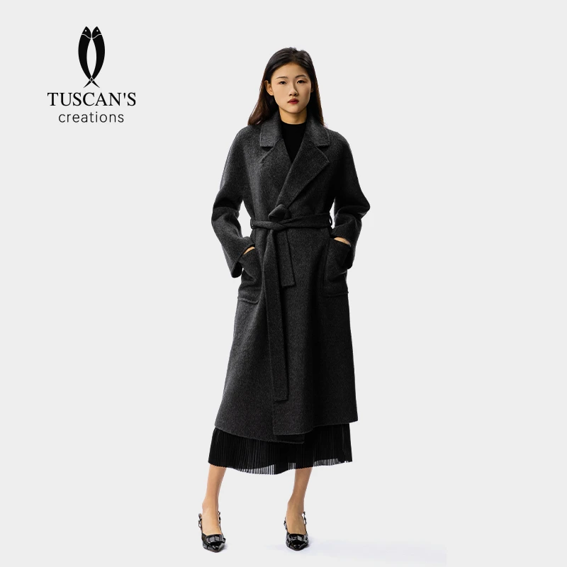 TUSCAN'S CREATIONS秋冬品质女装毛呢外套气质富家千金衣服TS时代