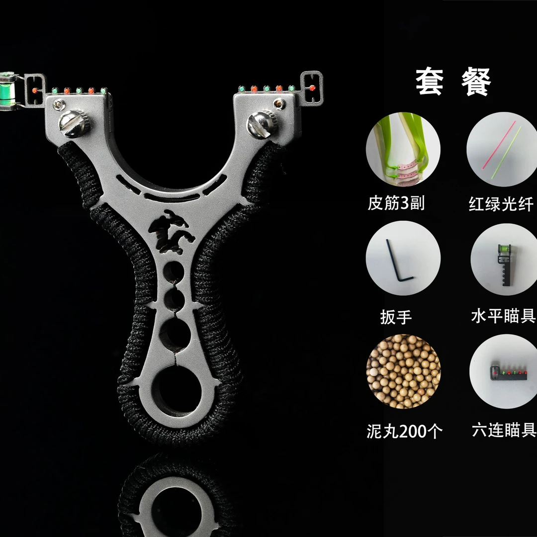 黑狼扁皮户外把玩不锈钢