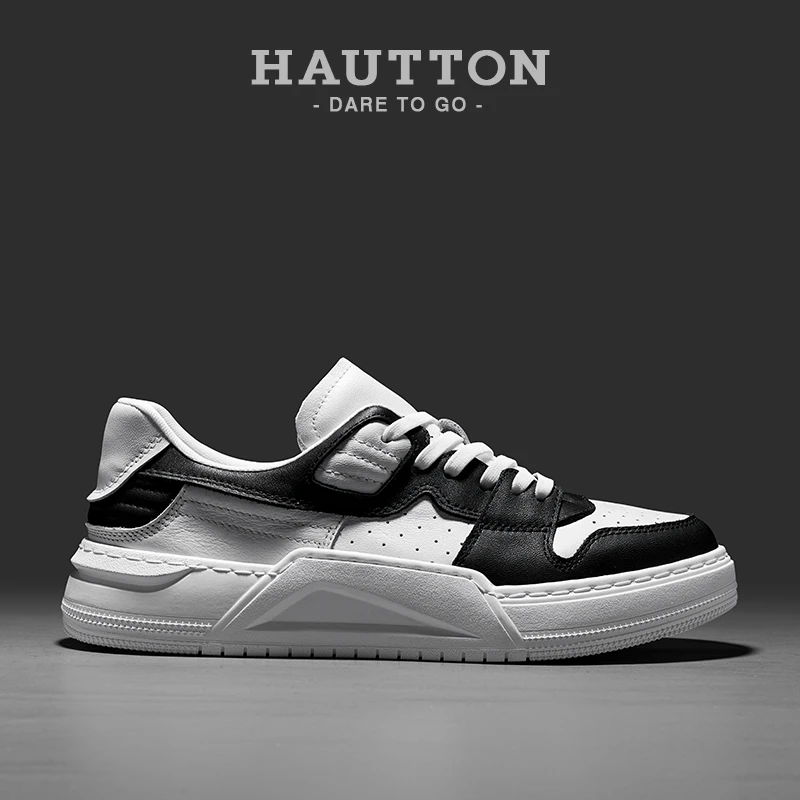 HAUT TON/皓顿秋季新款男鞋休闲鞋时尚舒适百搭皮鞋潮鞋931XB3060
