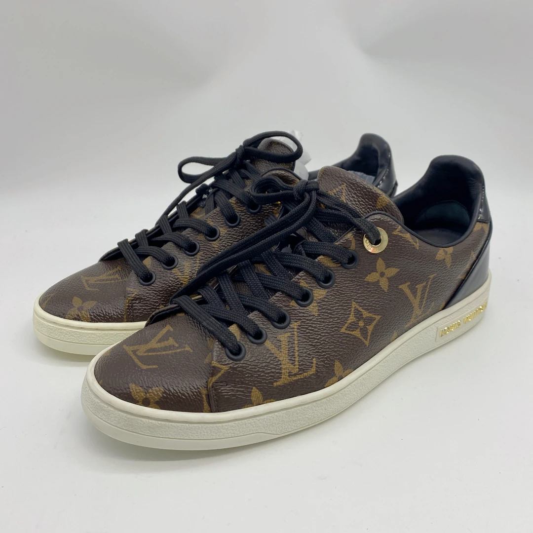 95新 LouisVuitton/路易威登 35.5 36 37.5码女老花板鞋my066