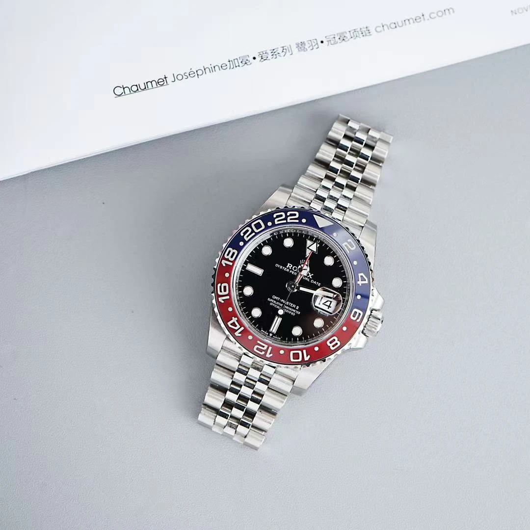99新 Rolex/劳力士 可乐圈 五铢链
