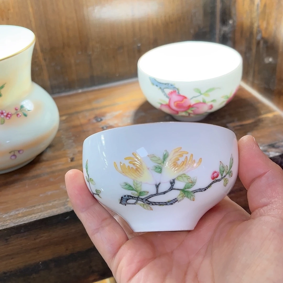 杯青花瓷器青花瓷器