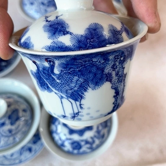 杯青花瓷器青花瓷器