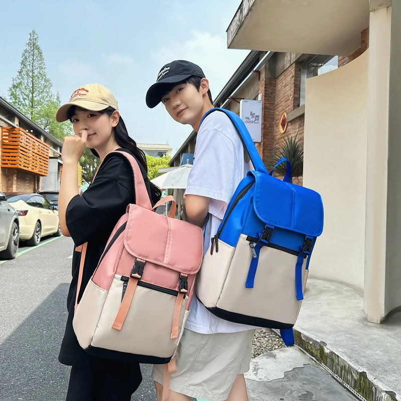 双肩包男背包大容量新款大学生书包专用旅行休闲轻便笔记本电脑包