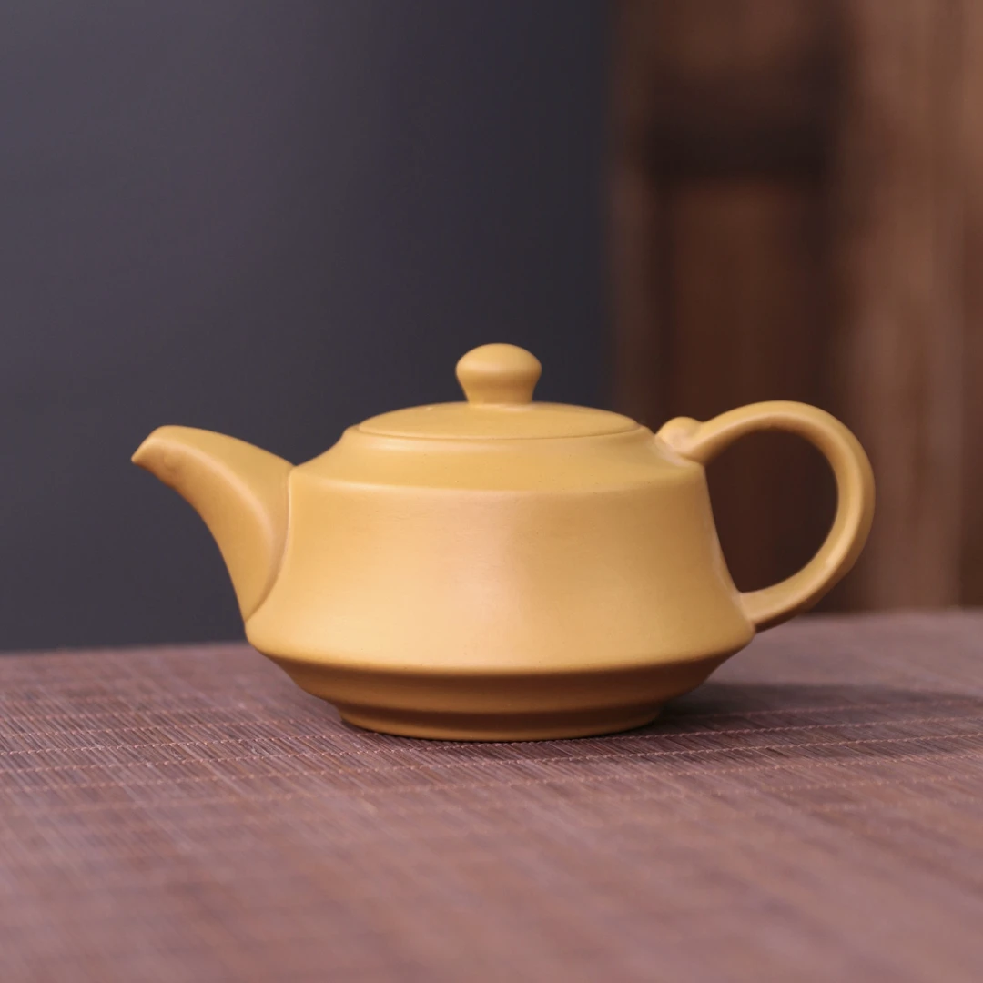 原矿段泥吉祥壶大容量中式纯手工茶壶家用复古大号紫砂壶B31