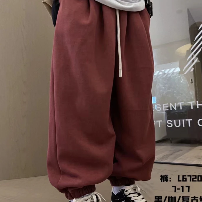 中大童潮款6720百搭休闲男女同款休闲裤